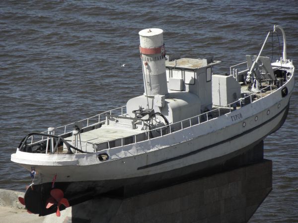 båt, skip, kjøretøy, monument, pil, Russland