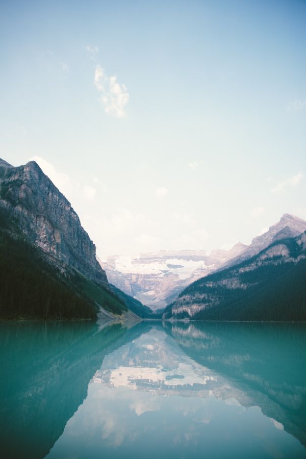 mer, eau, la nature, Montagne, nuage, ciel