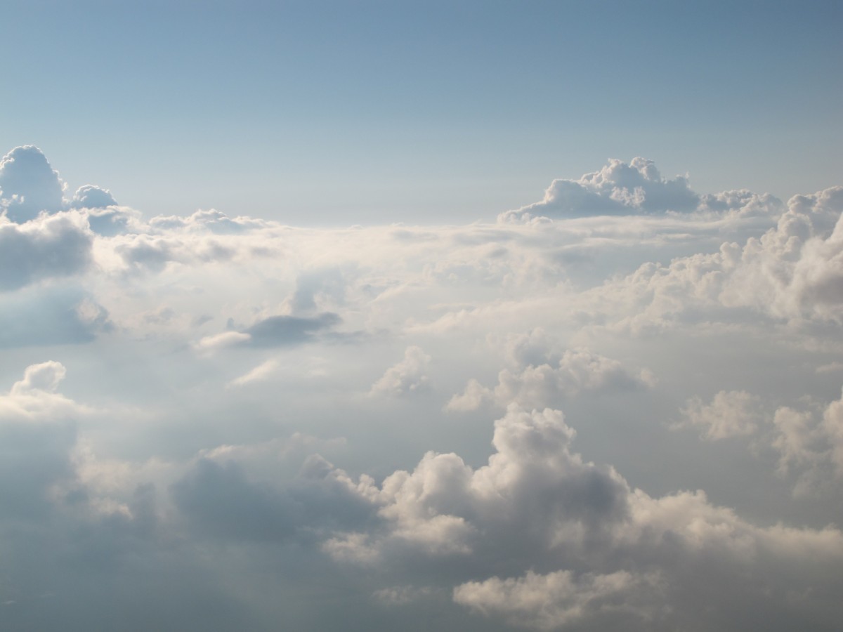 horison, awan, langit, putih, sinar matahari, suasana, siang hari, surga, penerbangan, gumpalan awan, polos, awan-awan, tebal, awan, fenomena meteorologi, Atmosfer bumi