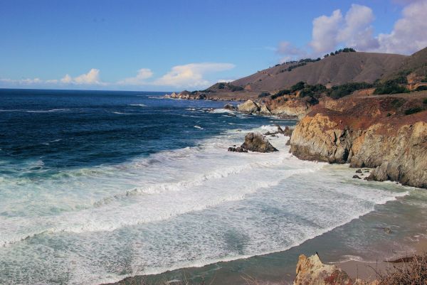 playa, paisaje, mar, costa, agua, naturaleza