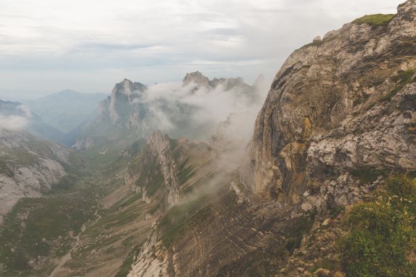 gurun, berjalan, gunung, petualangan, lembah, bukit