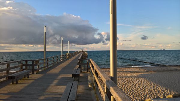 Strand, Meer, Küste, Wasser, Ozean, Horizont