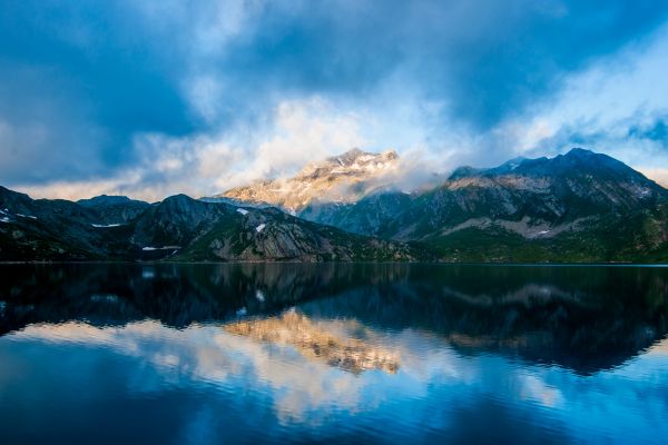 paesaggio,natura,montagna,nube,acqua,natura selvaggia