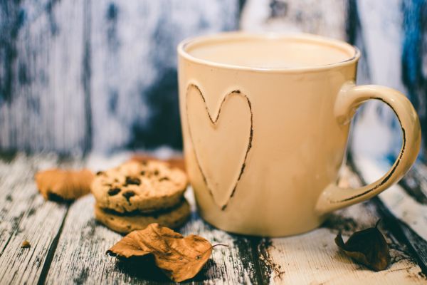 table,café,repas,Matin,Coupe,cappuccino