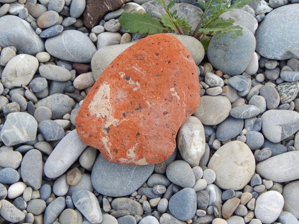 rock, river, soil, water, pebble, material