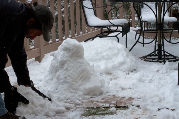 la neve, inverno, ghiaccio, tempo metereologico, stagione, pupazzo di neve