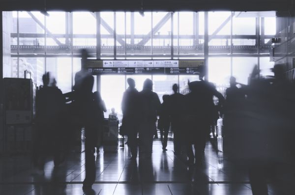 Menschen,Transport,Betrachtung,Bahnhof,Foto,Bild