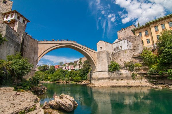 architettura,ponte,vecchio,città,fiume,cittadina