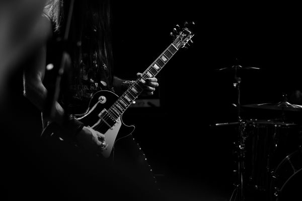 rock,música,en blanco y negro,fotografía,jugar,guitarra