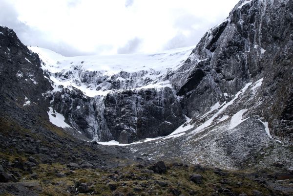 wilderness, mountain, snow, mountain range, adventure, formation