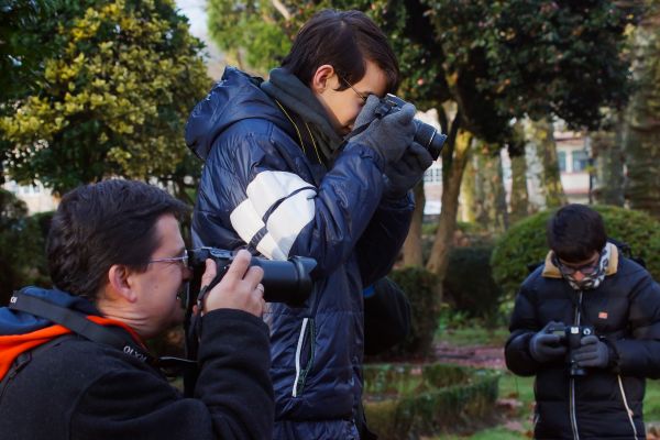 lidé, ulice, fotografie, calle, Gente, fotografové