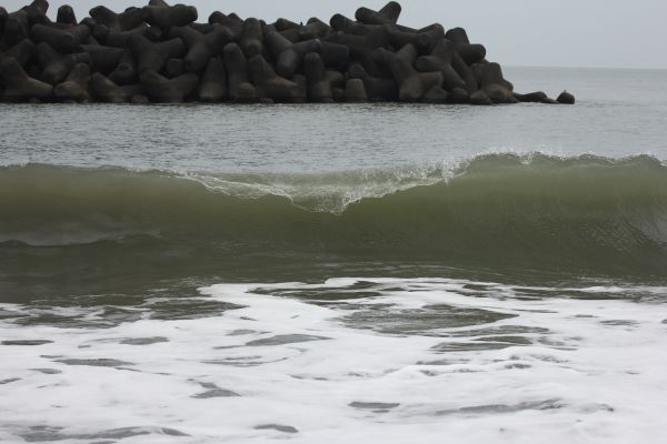 de praia, mar, costa, agua, areia, Rocha