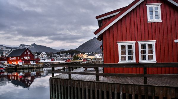 landskab,hav,vand,bjerg,vinter,himmel