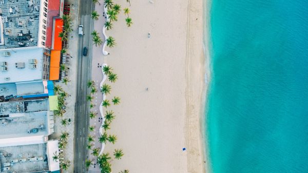 vert,plage,le sable,fenêtre,mur,vacances