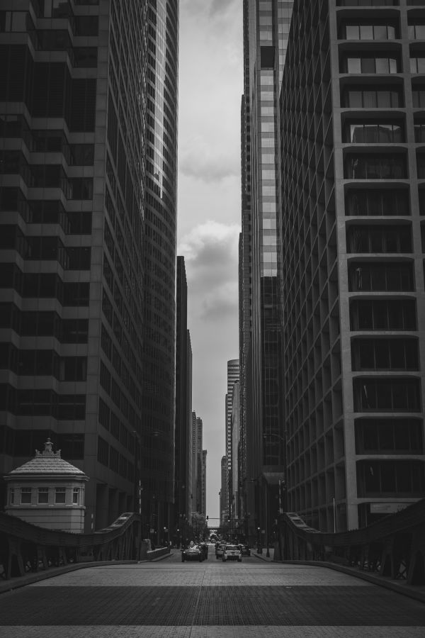 panorama, arquitetura, estrutura, céu, Preto e branco, pessoas