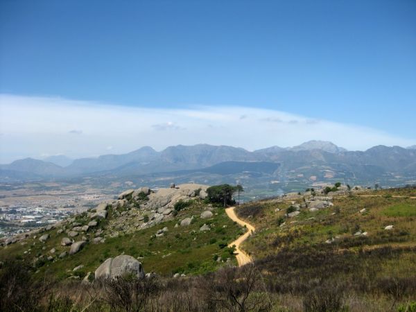 paesaggio, natura selvaggia, a passeggio, montagna, traccia, escursioni a piedi