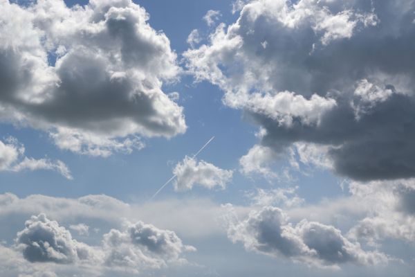 Natur, Horizont, Wolke, Himmel, Weiß, Sonnenlicht