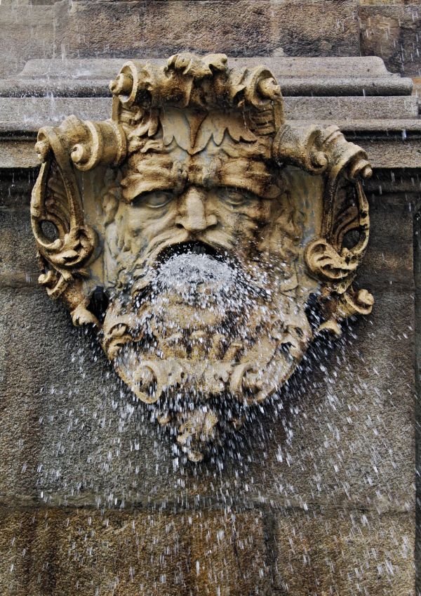 ahşap, Heykel, heykel, Sanat, Şehir, Gargoyle