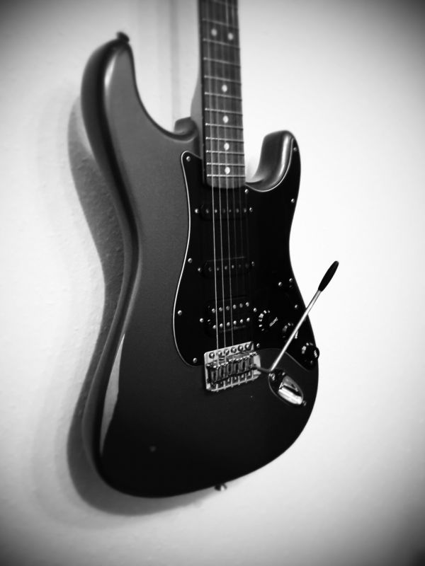 guitare,guitare acoustique,noir et blanc,noir,Monochrome,noir blanc