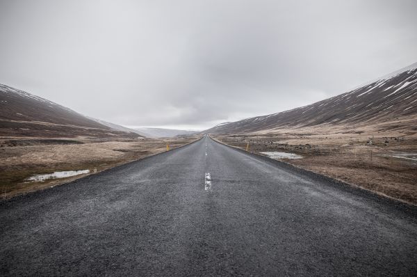 horizonte,montaña,cielo,niebla,la carretera,frío