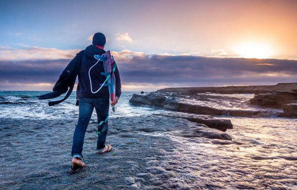 hombre,playa,mar,costa,al aire libre,Oceano