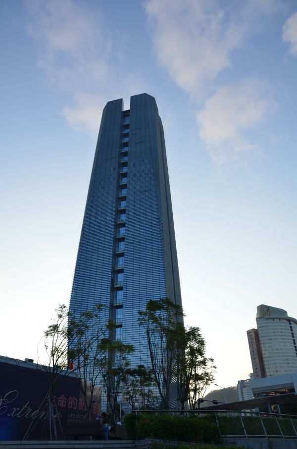 arquitectura, cielo, horizonte, edificio, ciudad, rascacielos