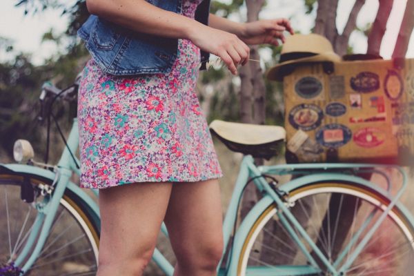 pessoas,menina,mulher,bicicleta,bicicleta,verão