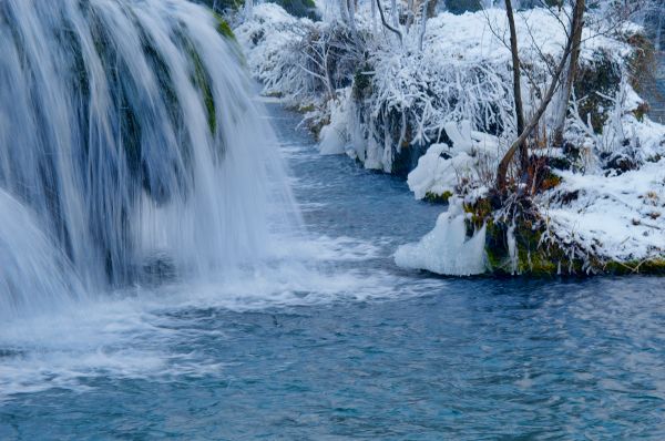 paisaje, agua, naturaleza, al aire libre, rock, cascada