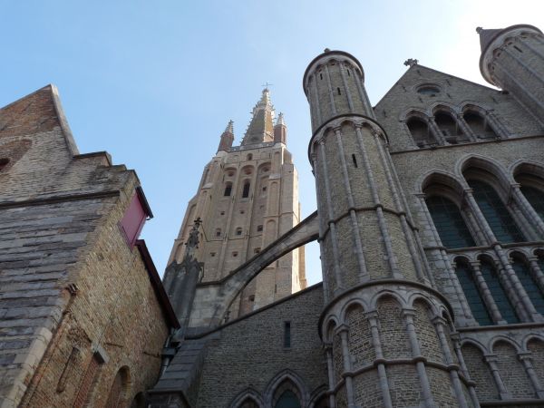 architectuur, stad-, gebouw, toren, kasteel, facade