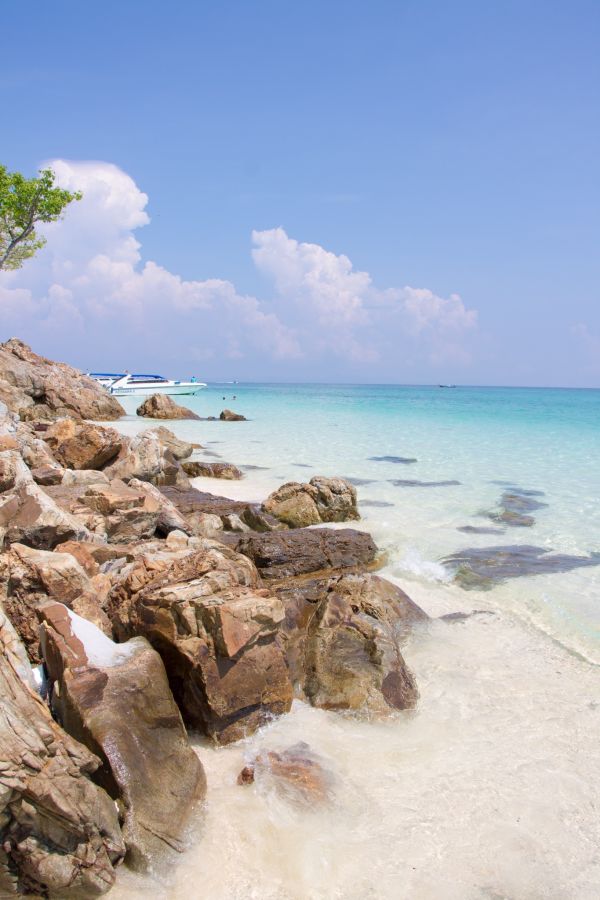 beach, landscape, sea, coast, water, nature