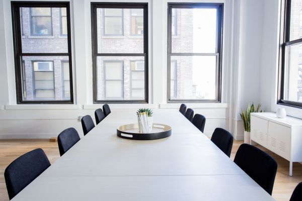 table, sol, fenêtre, maison, chaise, Bureau