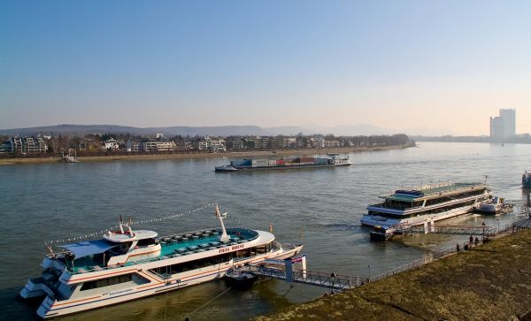 panorama, mar, costa, agua, doca, barco