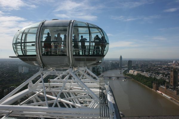 transport, pojazd, London Eye, transport publiczny, punkt orientacyjny, stadion