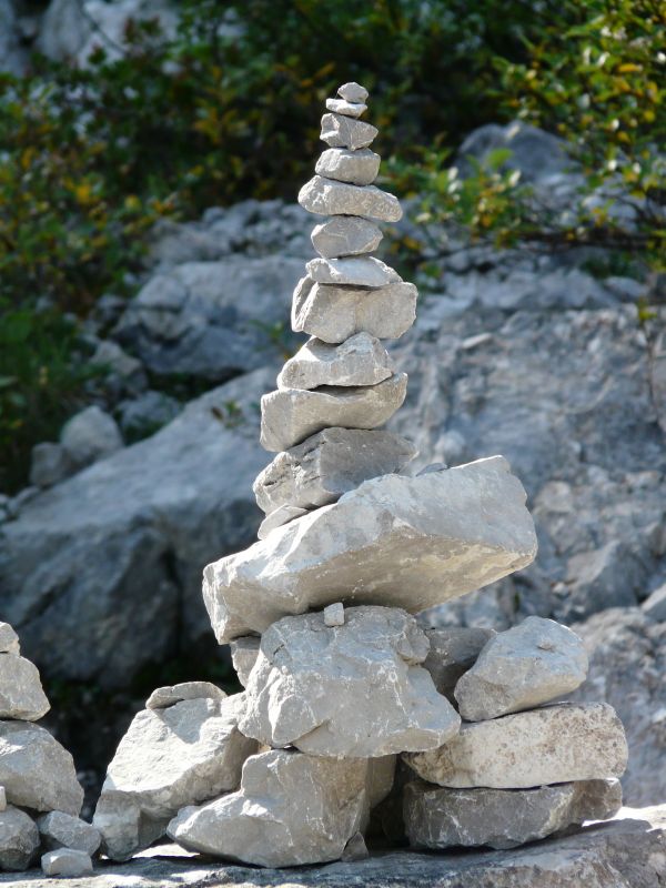 klippe,vandring,statue,høj,materiale,sten tårn