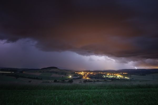 Landschaft, Horizont, Wolke, Himmel, Sonnenuntergang, Nacht-