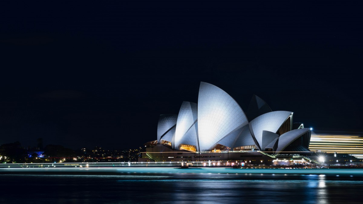 lumière, nuit, vue, Paysage urbain, soir, réflexion, Sydney, Opéra, point de repère, obscurité, Nikon, stade, Australie, Nuitphotographie, théâtre, Opéra de Sydney, lumières de la nuit, Sydneyharbour, Nouvelle Galles du Sud, Opéra, Rails lumineux, Atmosphère de la terre