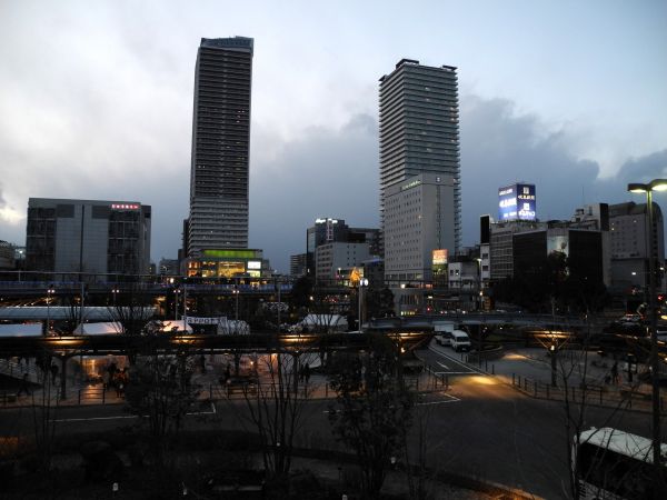 architecture, sunset, skyline, night, view, building