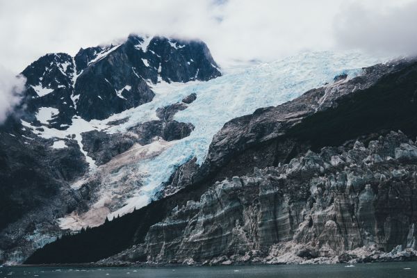 sea,water,ocean,mountain,snow,lake