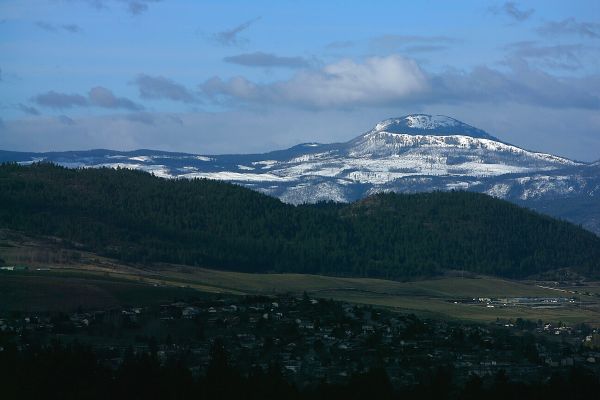 paisaje, naturaleza, horizonte, montaña, nieve, al aire libre