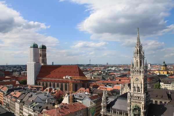 horisont,stad,stad,skyskrapa,stadsbild,panorama