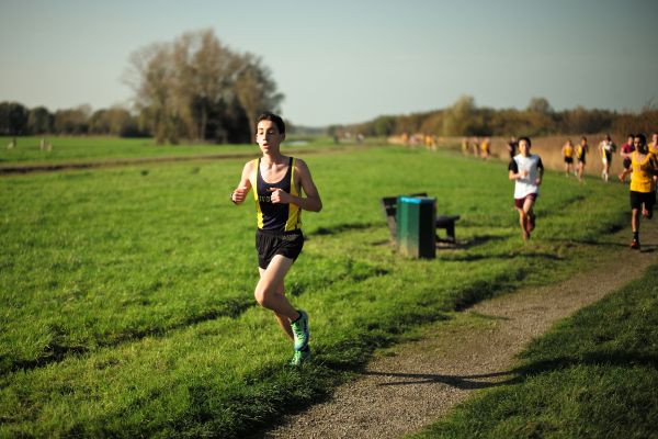 Person, Mädchen, Sport, See, Junge, Laufen