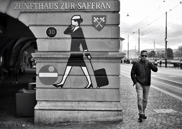 pedestrian,black and white,people,road,white,street