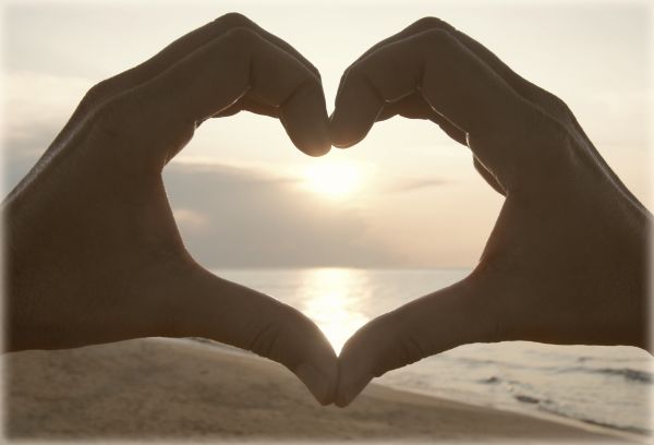 hand, beach, sea, ocean, silhouette, sky