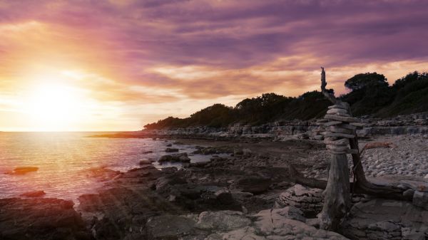 Strand, Landschaft, Meer, Küste, Wasser, Natur