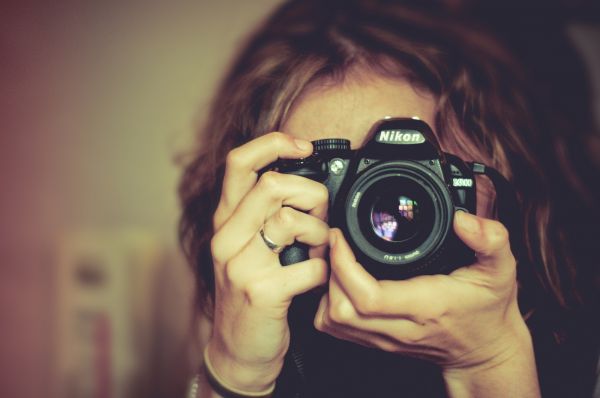 mão, pessoa, Câmera, fotografia, fotógrafo, menina