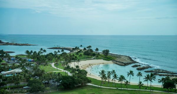 beach, landscape, sea, coast, water, nature