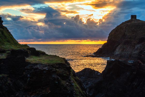 beach, landscape, sea, coast, water, nature