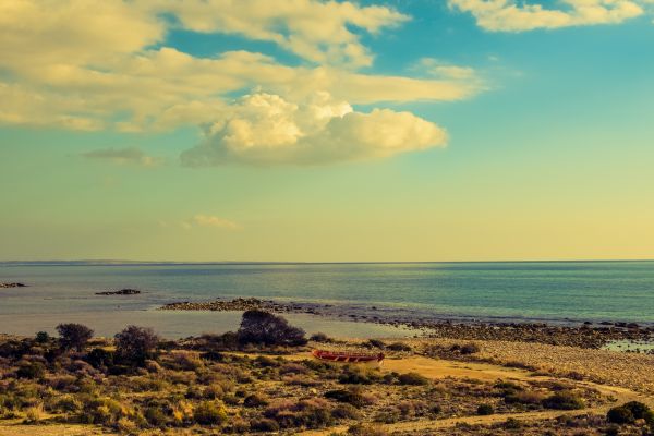 plage, paysage, mer, côte, océan, le sable