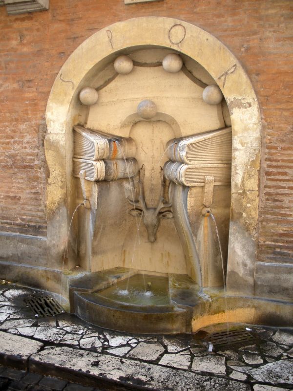 Wasser, Stadt, Monument, Statue, Bogen, Italien