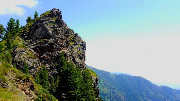 peisaj, natură, în aer liber, stâncă, pustie, om